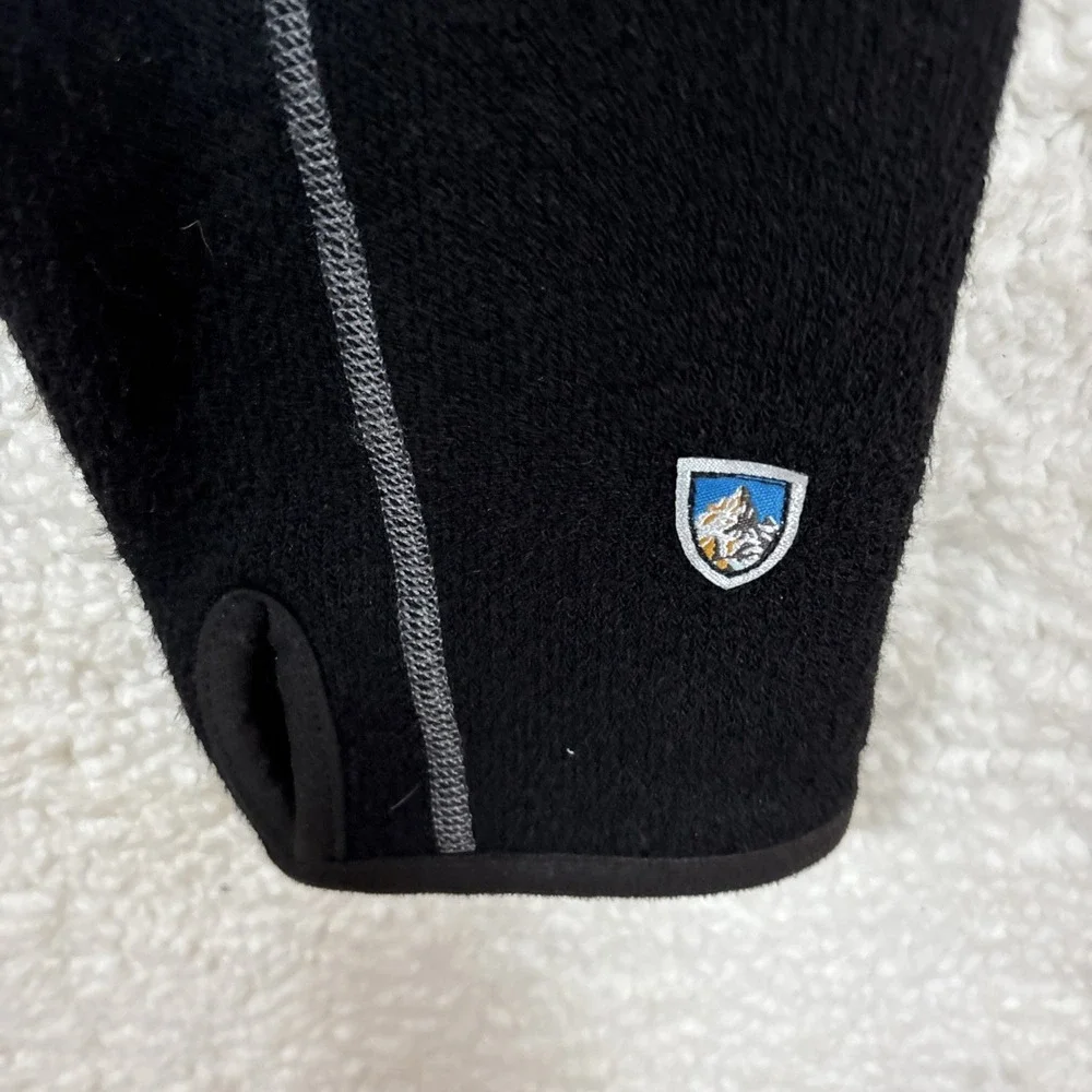 Kuhl Revel Full Zip Fleece Jacket Mens‎ XXL Black  Performance Sweater